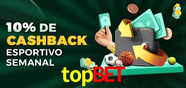 10% de bônus de cashback na topbet